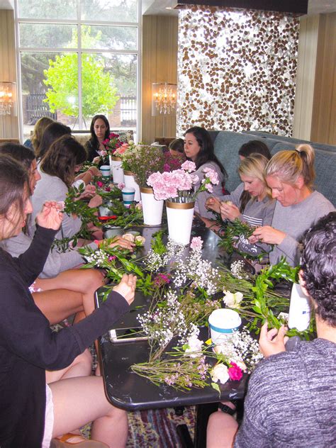 Pajama Party Bachelorette Meets Diy Floral Crown Party Diy Floral