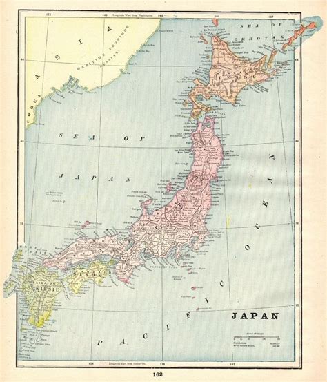 Maybe you would like to learn more about one of these? 1902 Antique JAPAN Map Vintage Collectible Map of Japan Gallery Wall Art 5219 | Japan map, Art ...