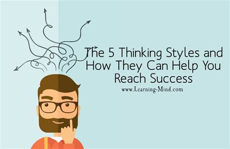 How Understanding The Five Thinking Styles Can Improve Your Chances Of