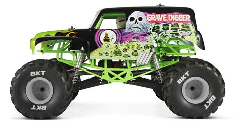 Grave Digger Monster Jam Truck 4wd 110 Model Trains Rc Kits Habo