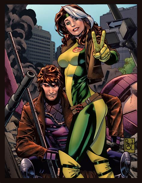 Gambit And Rogue By Siriussteve On Deviantart