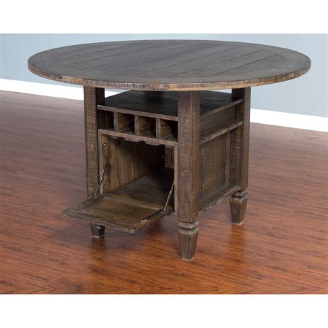Check spelling or type a new query. Sunny Designs Homestead Round Counter Height Table with ...