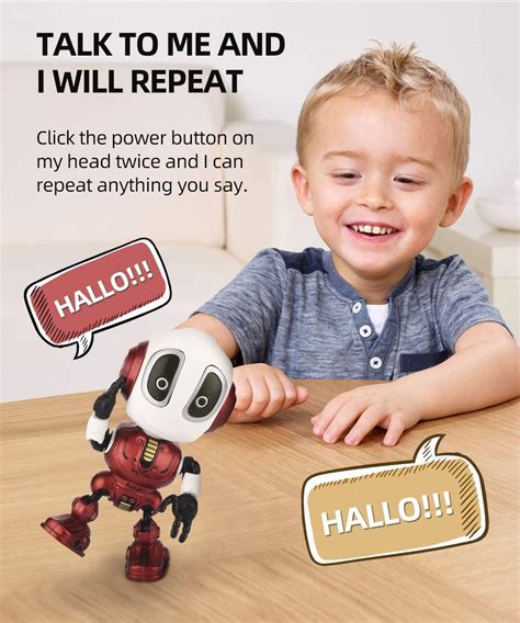 Future Robot Recording Talking Robot For Kids Children Toyseducation