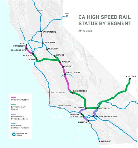 California High Speed Rail Hits Milestones And Federal Grants Released