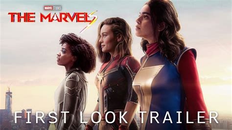 Marvel Studios The Marvels First Look Trailer 2023 Captain Marvel