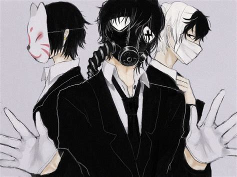 58 Best Anime Gas Mask Images On Pinterest Anime Boys Anime Guys