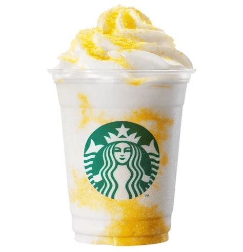 Starbucks Secret Menu Lemon Cake Frappuccino Starbmag
