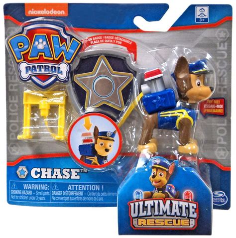 Paw Patrol Ultimate Rescue Chase Figure Badge