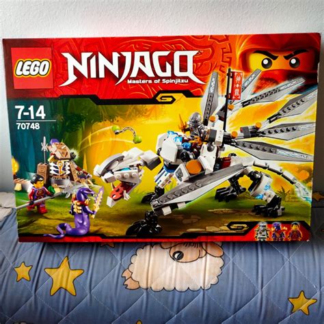 Lego Ninjago 70748 Titanium Dragon New Hobbies And Toys Toys And Games On