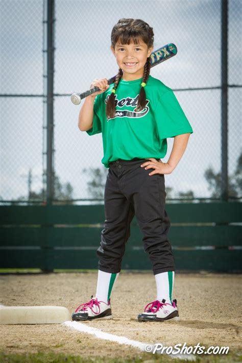 Softball Poses For Girls Young