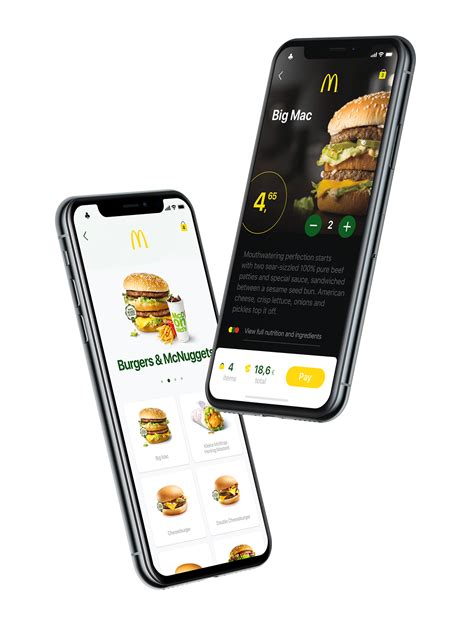 Looking to make an ondemand food delivery app like grubhub? McDonald's fast delivery app concept on Behance | Food app ...