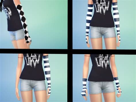 Fingerless Gloves Sims 4 Cc Images Gloves And Descriptions