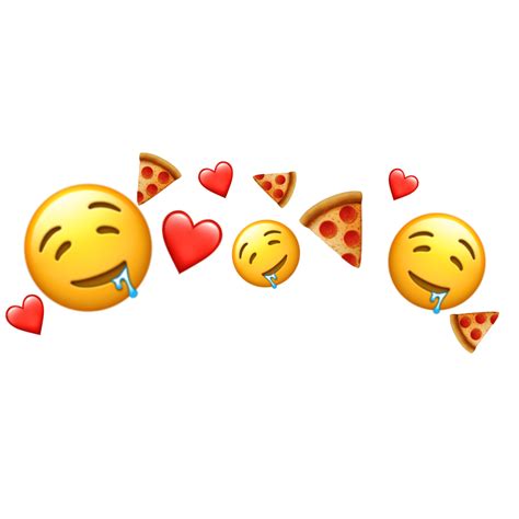 Pizza Emoji Emojicrown Sticker By 10980253571576115969