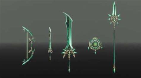 Primordial Jade Winged Spear Digital 3d Model Files And Physical 3d