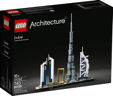 Lego Dubai 21052 Building Set 740 Pieces