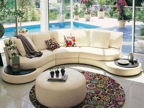 20 Modern Living Room Designs With Stylish Curved Sofas Sofa Design