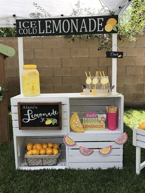 lemonade sign vintage inspired ice cold lemonade sign patio signs pretend play lemonade stand