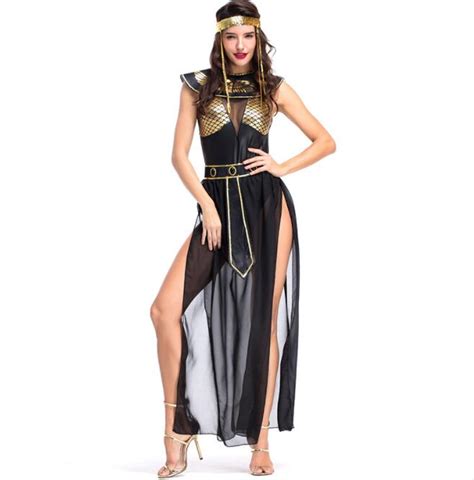 Sexy Egyptian Cleopatra Costume Ladies Cleopatra Roman Toga Robe Greek Goddess Medieval Dress