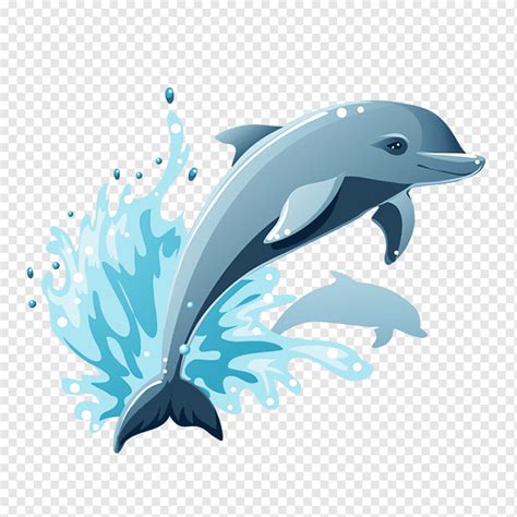 Desenho De Golfinho No Mar