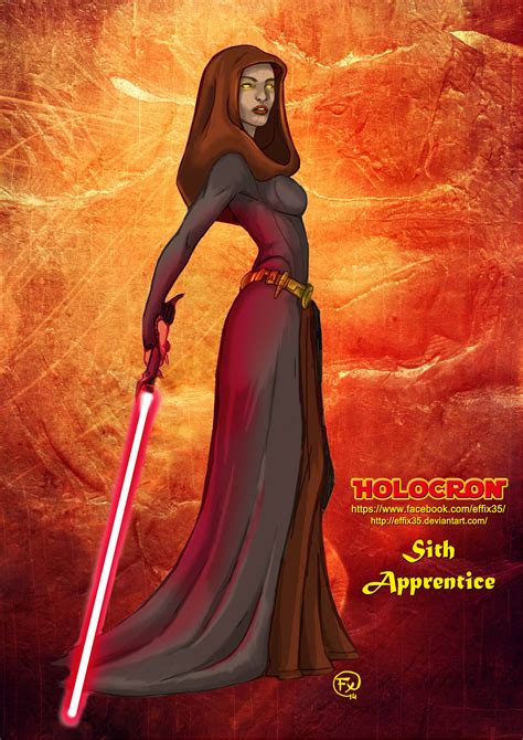 Apprentie Sith • Fan Arts • Star Wars Universe