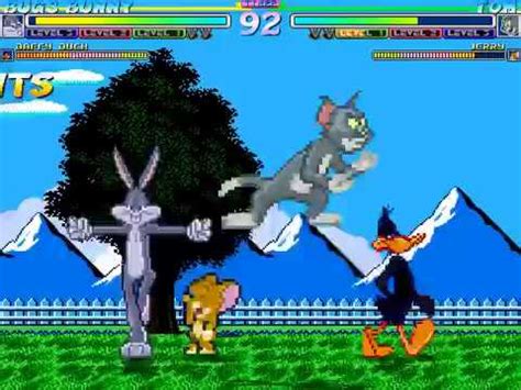 Bugs Bunny And Daffy Duck Vs Tom And Jerry Mugen Battle Youtube