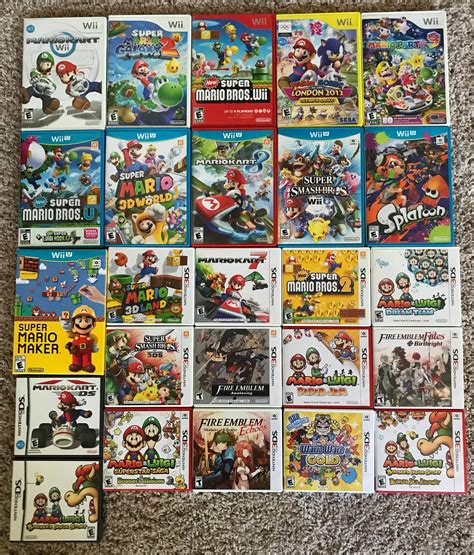 Wii, Wii U, Nintendo 3DS, And Nintendo DS Games I Sold A Few Years Ago ...