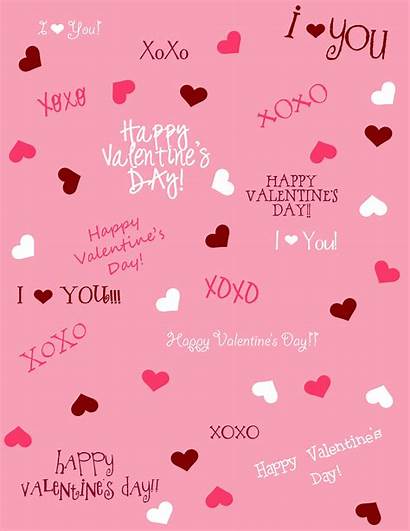 Paper Printable Scrapbook Valentine Valentines Wallpapers Iphone