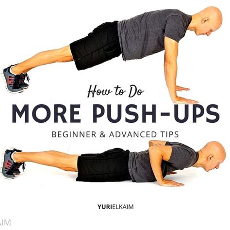 How To Do More Push Ups Free Training Plan Yuri Elkaim Push Up