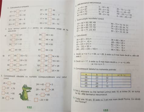 1000 De Exerciții și Probleme Clasa I Culegere De Matematică