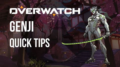Genji Quick Tips How To Play Genji In 2 Minutes Genji Tutorial