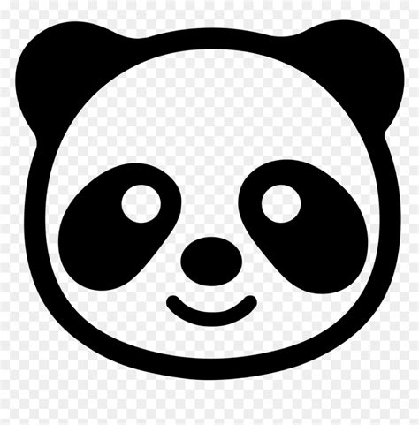 Panda Emoji Png Android Emoji 1f43c Transparent Png Vhv