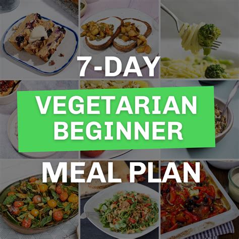 7 Day Vegetarian Meal Plan For Beginners Free To Download Karinokada