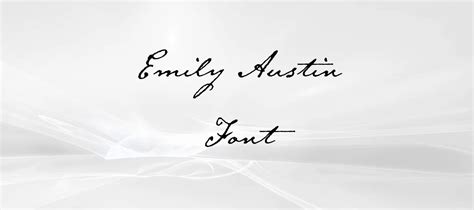 Emily Austin Font Free Download