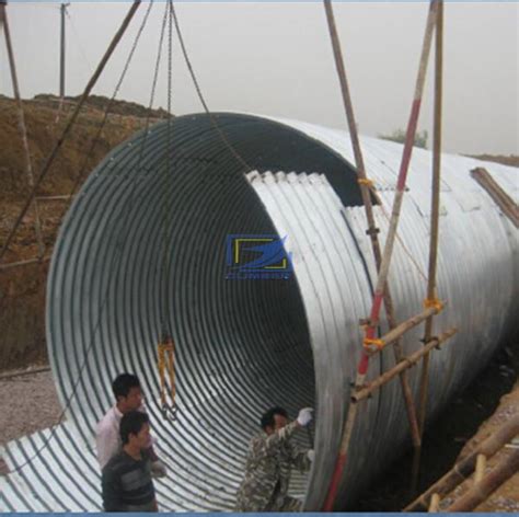 Supply Corrugated Metal Culvert Pipe To Uganda Qingdao Regions