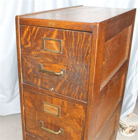 See more ideas about 4 drawer file cabinet, filing cabinet, drawers. Bargain John's Antiques | Oak File Cabinet original finish ...