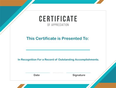 Certificate Of Appreciation Template Word Doc Mt Home Arts