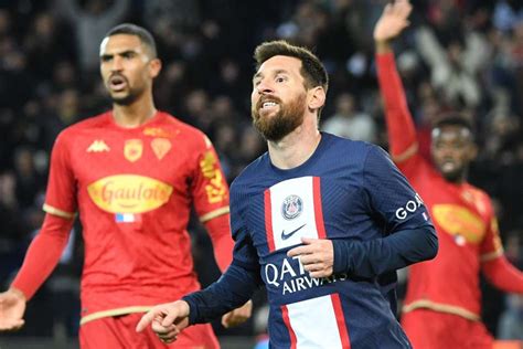 Paris Saint Germain 2 0 Angers World Cup Hero Lionel Messi Scores On