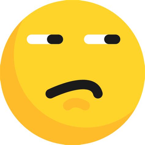 Emoji Emoticon Emoticons Expression Suspicious Icon Free Download