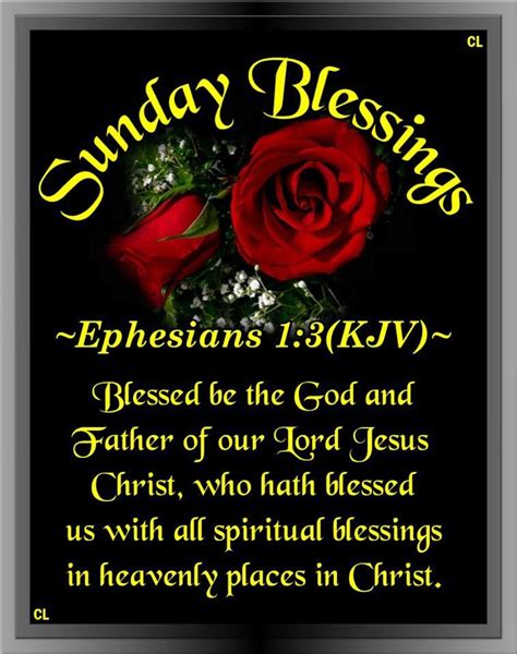 √ Sunday Blessings Kjv Scripture Pictures