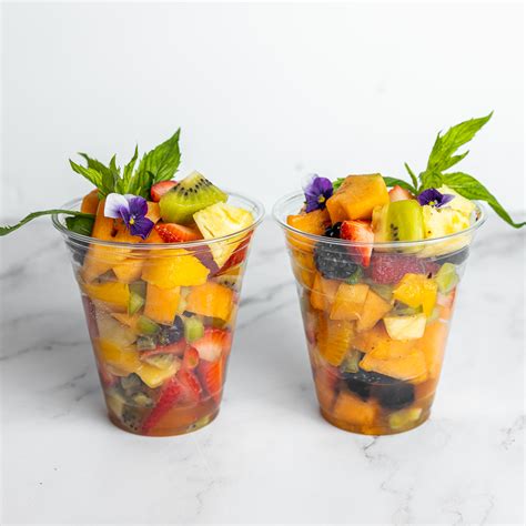 6x Fruit Salad Cups Misssina