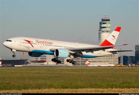 Oe Lpd Austrian Airlines Boeing 777 2z9er Photo By Wanja Meier Id