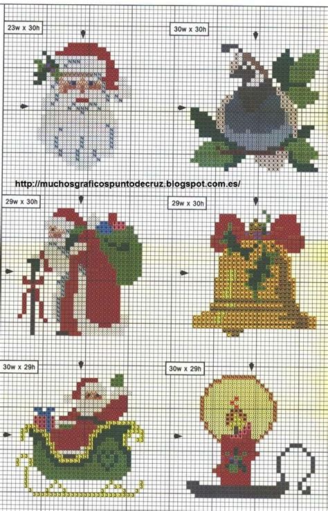 Graficos Punto De Cruz Gratis Navidad30 Christmas Tree Ornaments To