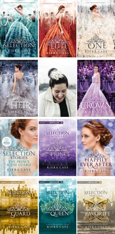 The Selection Series By Kiera Cass The Selection Book Selection