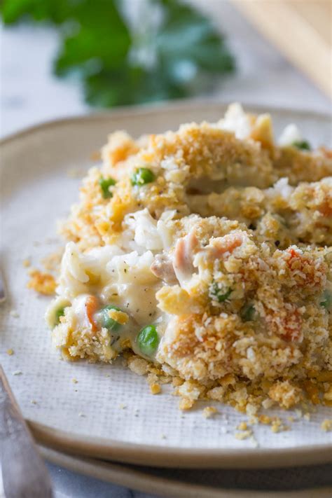 Cover the casserole tightly with foil and bake for 45 to 65 minutes, or until the chicken is thoroughly cooked to 165 f and the rice is tender. Creamy Chicken and Rice Bake - Lovely Little Kitchen