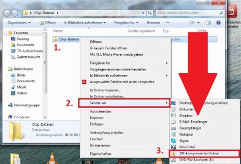 Png und jpg (jpeg) sind sehr populäre bildformate. Ordner in ZIP umwandeln - so geht's - CHIP