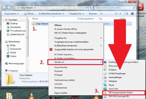 Viele menschen wissen nicht, dass das windows installationsmedium. Ordner in ZIP umwandeln - so geht's - CHIP