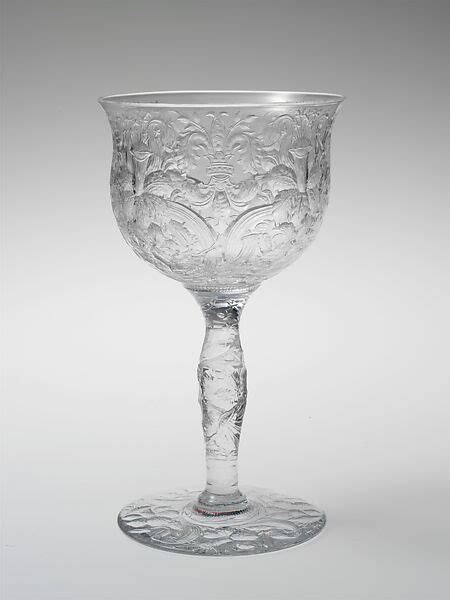 Libbey Glass Company Goblet American The Metropolitan Museum Of Art