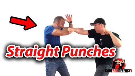 How To Defend Against Straight Punches Self Defense Tips Youtube