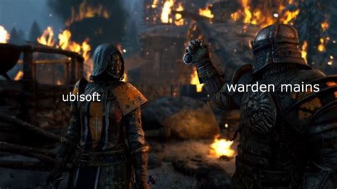 For Honor Wardens New Voice Line Meme Youtube