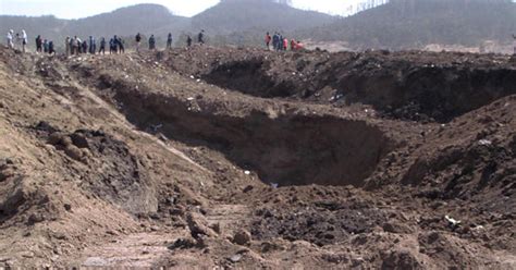 Ethiopian Airlines Crash Huge Crater Shows Powerful Impact Of Jet